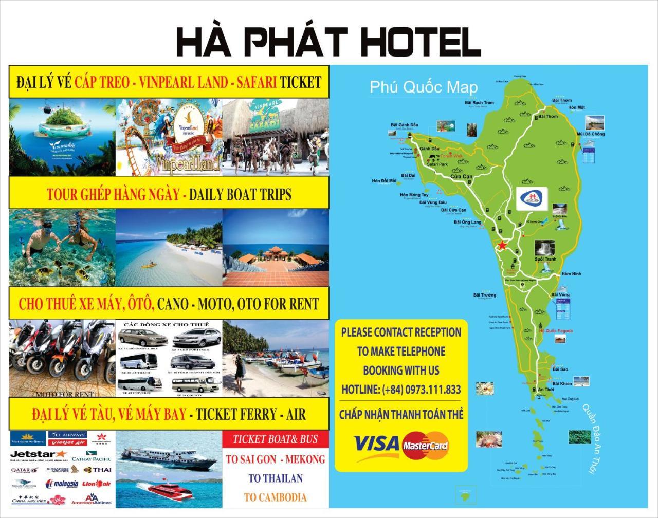 Ha Phat Hotel Duong Dong  Exterior foto